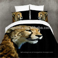 The Running Leopard 3D Capa de Edredão Capa de Almofada Casaco de Edredão Conjunto de cama Single Queen King